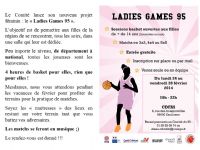 Basket Ladies Games 95. Du 24 au 27 février 2014 à eaubonne. Valdoise. 